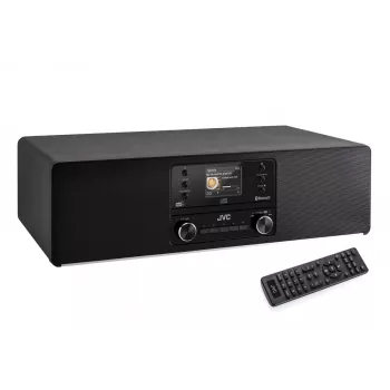 JVC RD-E984B — Visu vienā mini tornis, melns