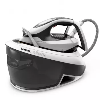 Tefal Express Power SV8130 2800 W 1.8 L Durilium AirGlide Autoclean gludeklis Melns, Balts