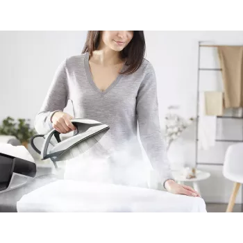 Tefal Express Power SV8130 2800 W 1.8 L Durilium AirGlide Autoclean gludeklis Melns, Balts