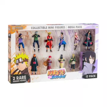 Naruto Shippuden Figūras - 12 iepakojums Deluxe Edition VER. B