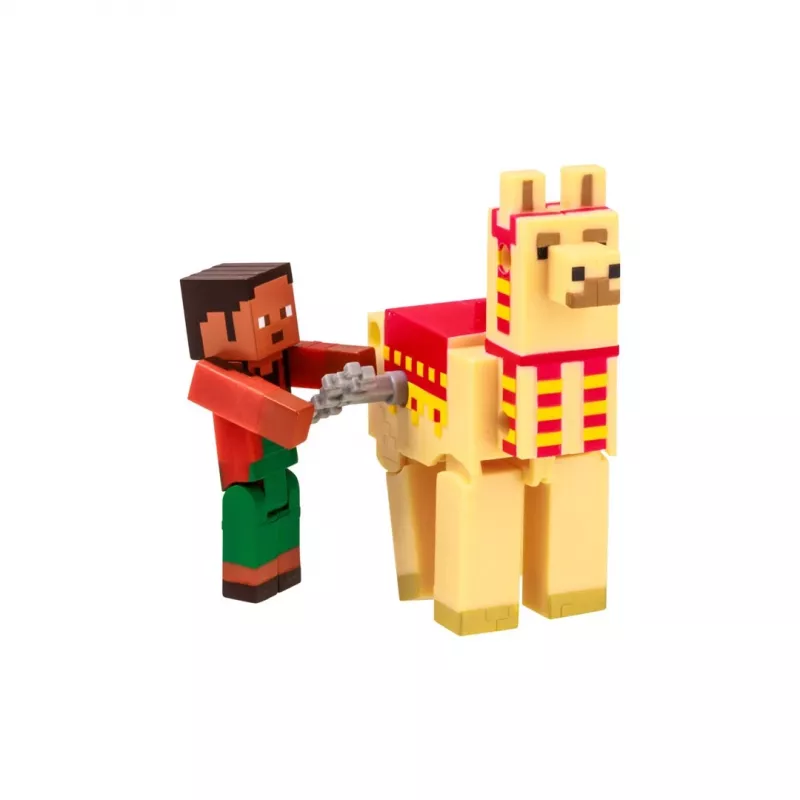 Minecraft S2 3D Uzpūšamā Rotaļlieta - Noor un Llama