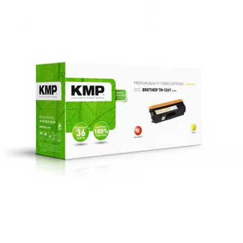 KMP B-T64 - liela ietilpība - dzeltena - saderīga - tonera kasetne (alternatīva: Brother TN326Y) - paredzēta Brother DCP-L8400, DCP-L8450, HL-L8250, HL-L