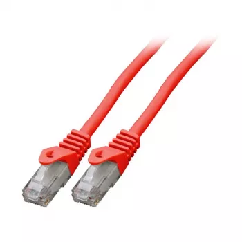 EFB-Elektronik RJ45 Patch Kabelis Cat.6 U/UTP LSZH CCA Sarkans 1,5m (K8104RT.1,5)