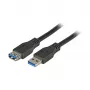 Efb K5237.5 USB kabelis melns