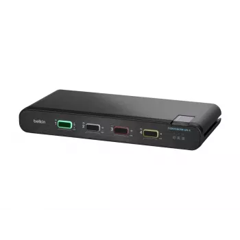 Belgin Secure KVM Slēdzis 4 Portu DP/HDMI — F1DN104KVM-UNN4