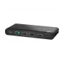 Belkin Universal Secure KVM pārslēgs F1DN104KVM-UNN4 ar 4 portiem, viena monitora režīms, DP/HDMI uz DP/HDMI, otrā paaudze, bez CAC, PP4.0