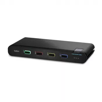 Belgin Secure KVM Slēdzis 4 Portu DP/HDMI — F1DN104KVM-UNN4