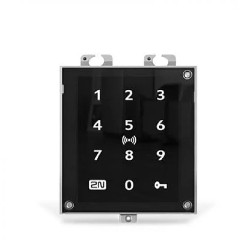 2N Access Unit 2.0 - Piekļuves kontroles lasītājs - Kodu, karšu un NFC lasītājs ar Bluetooth - IP54 (9160347)