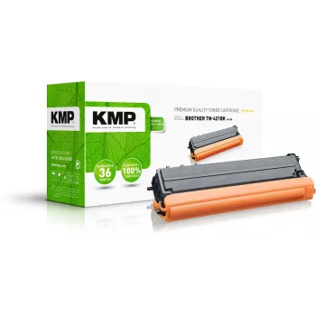 KMP tonera kasetne aizstāj Brother TN-421BK - TN421BK saderīga melna 3000 lappušu B-T98 - 3000 lappuses - melna - 1 gab. (1265,0000)
