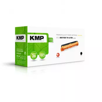 KMP Printtechnik AG KMP Toner Brother TN247BK/TN247BK melns 3000 lpp. B-T109X pārstrādāts (1268,3000)