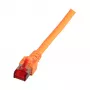 EFB-Elektronik RJ45 Patch kabelis Cat.6 S/FTP LSZH oranžs 0,15m (K5516.0,15)