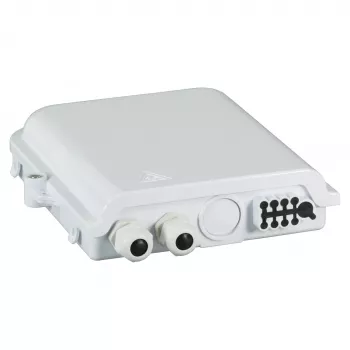 FTTH IP65 savienojumu kārba 16 šķiedrām, 8 savienotājiem un šķiedru rezerves uzglabāšanai EFB-Elektronik (FTTH-BOX-OUT-2)