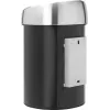 Atkritumu tvertne BRABANTIA Touch Bin 3 L matēti melna, kompakts dizains 36 44 40