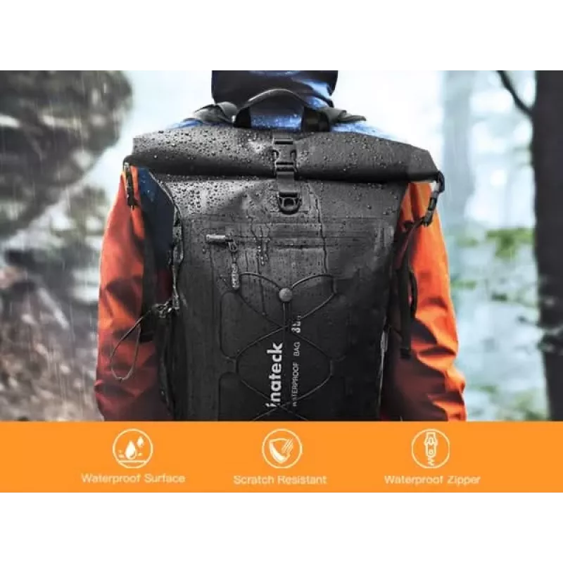 Inateck mugursoma klēpjdatoram BP06001 melna 30-35L