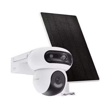 IP kamera Ezviz HB90 ar saules paneli 8W dubultā 4MP+4MP Wi-Fi AOV