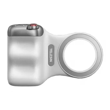 TELESIN Magnētiskais MagSafe Satvērējs ar Bluetooth Tālvadību iPhone / P5-mp-001wh