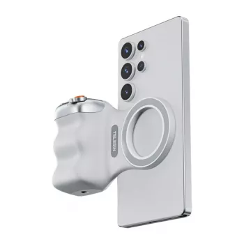 TELESIN Magnētiskais MagSafe Satvērējs ar Bluetooth Tālvadību iPhone / P5-mp-001wh