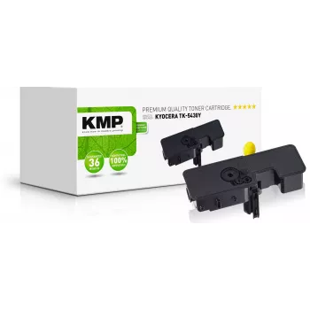 Tonera kasetne KMP Kyocera TK-5430Y 1250 lpp Dzeltena