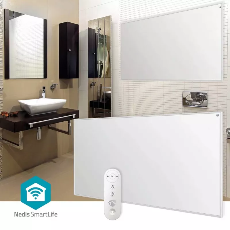 Nedis SmartLife HTIP700WTW infrasarkanais sildīšanas panelis, 700 W, balts