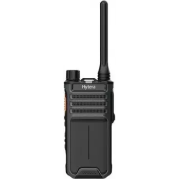 HYTERA BP515 V1 136-174 VHF IP54 ar litija jonu akumulatoru 1500mAh/galda lādētājs ar strāvas adapteri/īsā antena AN0160H19/jostas klipsis