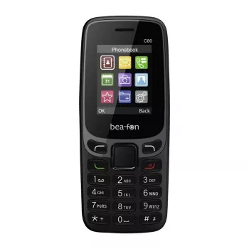 Beafon C80 - 2G, klasiskais telefons, melns, Dual SIM