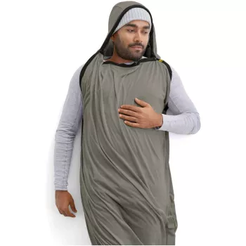 SEA TO SUMMIT Reactor Lightweight Liner Long guļammaisa ieliktnis, pewter