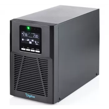 Digitus DN-170130 Online Tower UPS 1000VA/1000W 12V/9AHx2 8xC13 LCD-DISP