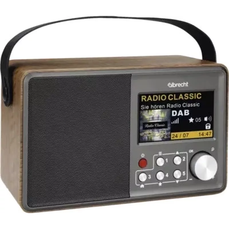 Albrecht DR 862 - lietotājam draudzīgs digitālais radio