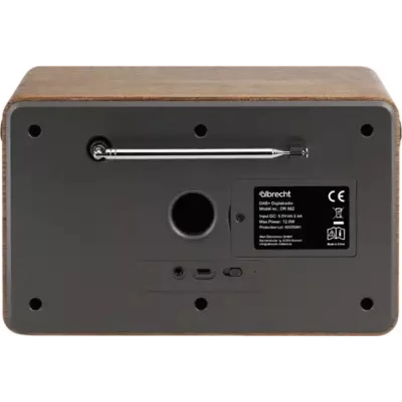 Albrecht DR 862 - lietotājam draudzīgs digitālais radio
