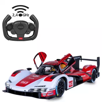Jamara Porsche 963 LMDH 1:14 Sarkans 2,4GHz ar durvju atvēršanu (402261)