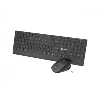 Bezvadu tastatūras un peles komplekts Natec Stingray 2 US