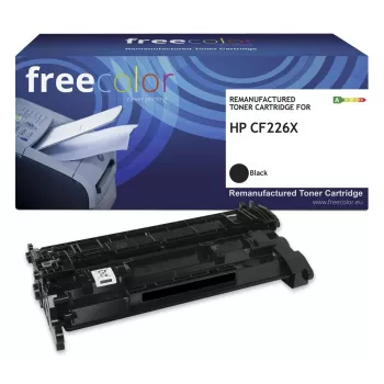 freecolor Toner HP 26X CF226X HC melns remanufactured - pārstrādāts - saderīgs