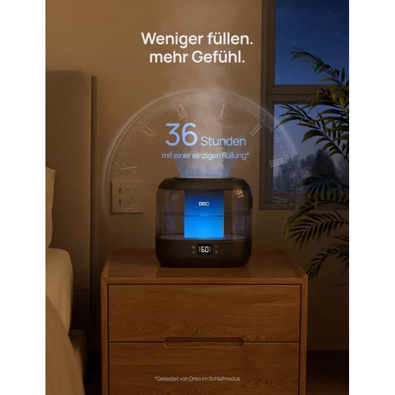 Dreo 420S gaisa mitrinātājs 4L, 36h, 420 - Smart