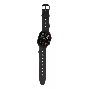 Decoded Silicone Ares Splice Siksniņa - Silikona siksniņa Apple Watch 44/46/49 mm (melna)