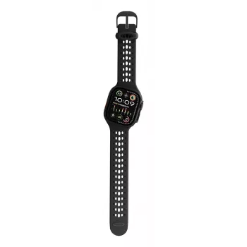 Decoded Silicone Ares O Siksniņa Apple Watch 44/46/49 mm (melna)