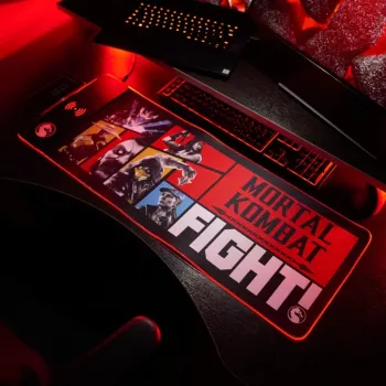Numskull Mouse Pad Mortal Kombat + bezvadu uzlāde 30x80cm