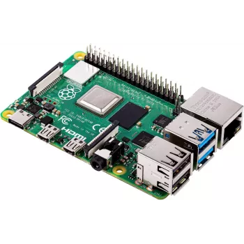 Raspberry Pi 4B 8GB plate — 1.5 GHz, USB 3.0, Micro-HDMI, Bluetooth, WiFi