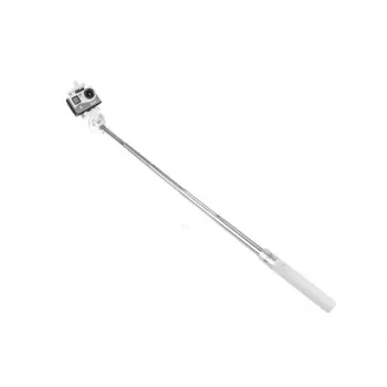 Selfie stick Monopod vads balts