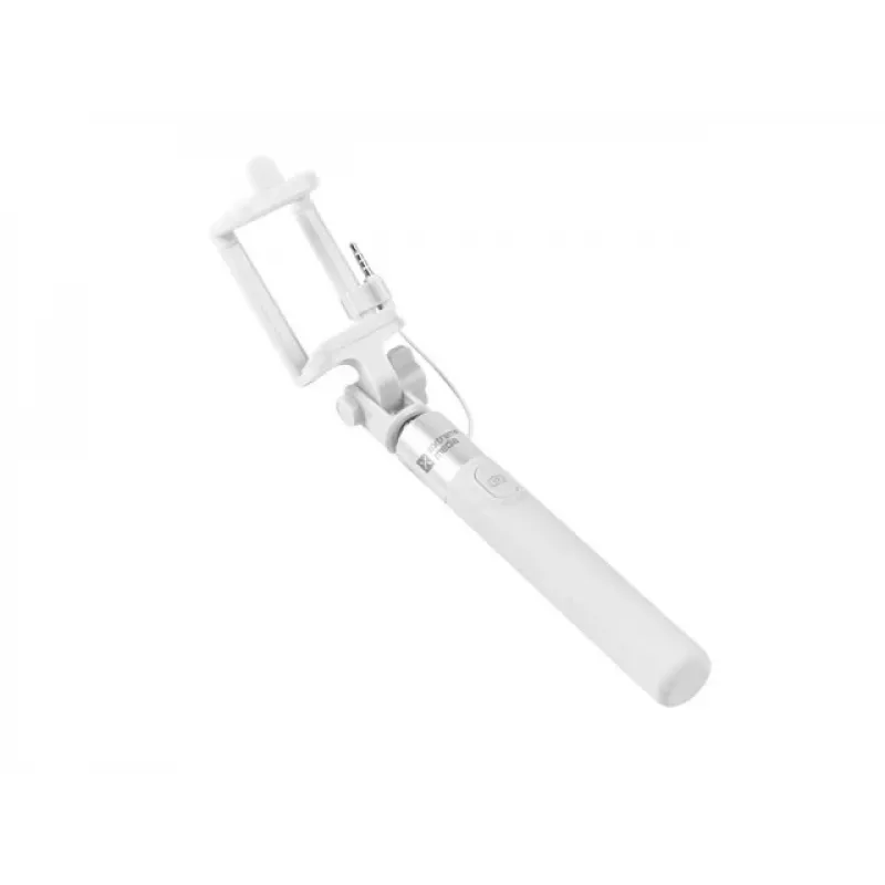 Selfie stick Monopod vads balts
