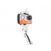 Selfie stick Monopod vads balts