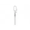 Selfie stick Monopod vads balts