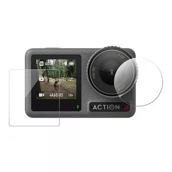 Aizsargplēve TELESIN DJI Osmo Action 4/3 ekrānam