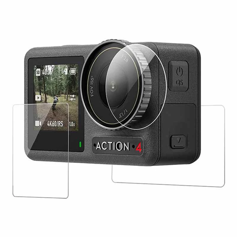 Aizsargplēve TELESIN DJI Osmo Action 4/3 ekrānam