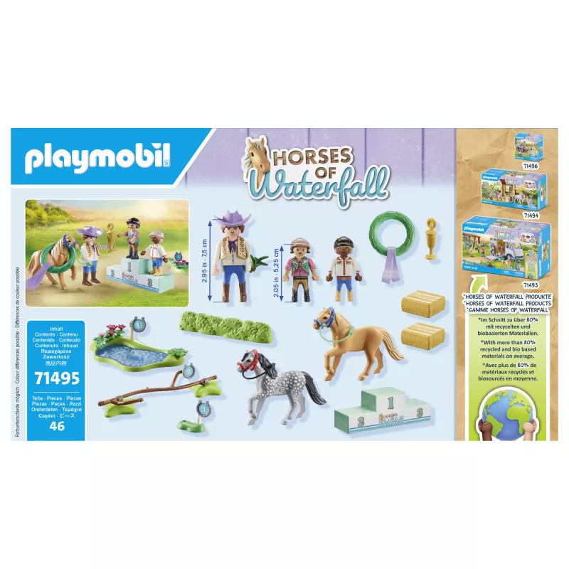 Playmobil Horses of Waterfall - Ponyturnier