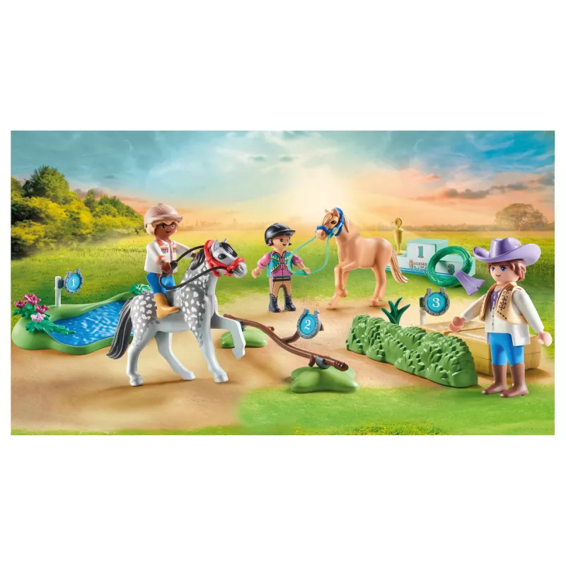Playmobil Horses of Waterfall - Ponyturnier