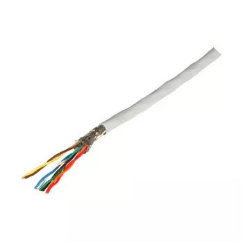 EFB Patch kabelis Cat.5e SUTP 4x2x0,16, Pelēks RAL7035, 100 metri