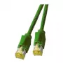EFB RJ45 Patch Kabelis Cat.6A S/FTP LSZH Draka UC900 TM31 zaļš 0,25m