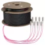 EFB Trunk kabelis U-DQ(ZN)BH OM4 8G (1x8) SC-SC 50m Dca LSZH