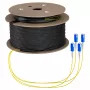 EFB Trunk kabelis U-DQ(ZN)BH OS2 4E (1x4) SC-SC 170m Dca LSZH G657A1