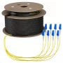 EFB Trunk kabelis U-DQ(ZN)BH OS2 8E (1x8) LC-LC 130m Dca LSZH G657A1